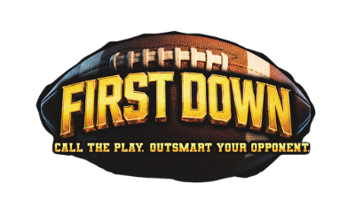 FIRST DOWN. Call the play. Outsmart your opponent.
